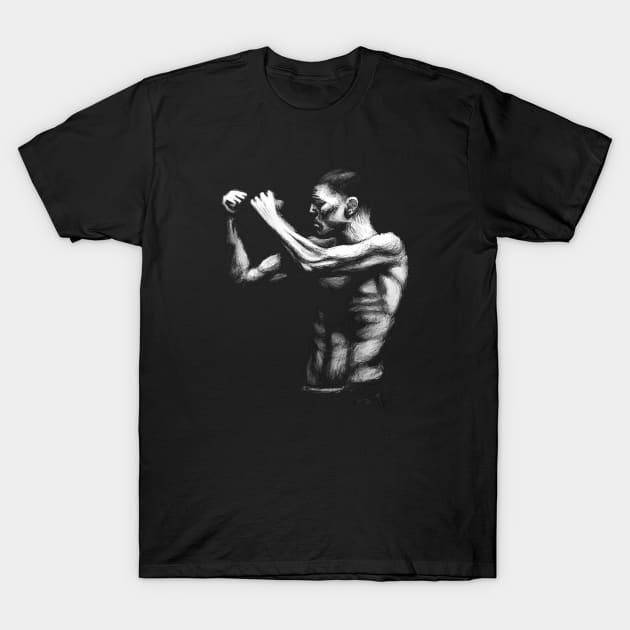 Nick Diaz no letters T-Shirt by BlackCollarPolitics